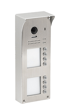 אינטרקום שתי גידים המשלב מצלמה ושמונה לחצני קריאה אינטרקום 2 גידים המשלב מצלמה ו8 לחצני קריאה