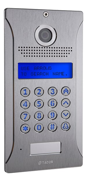 SIP Panel for building , 2 line, anti vandal, for IP PBX or Cloud solutions